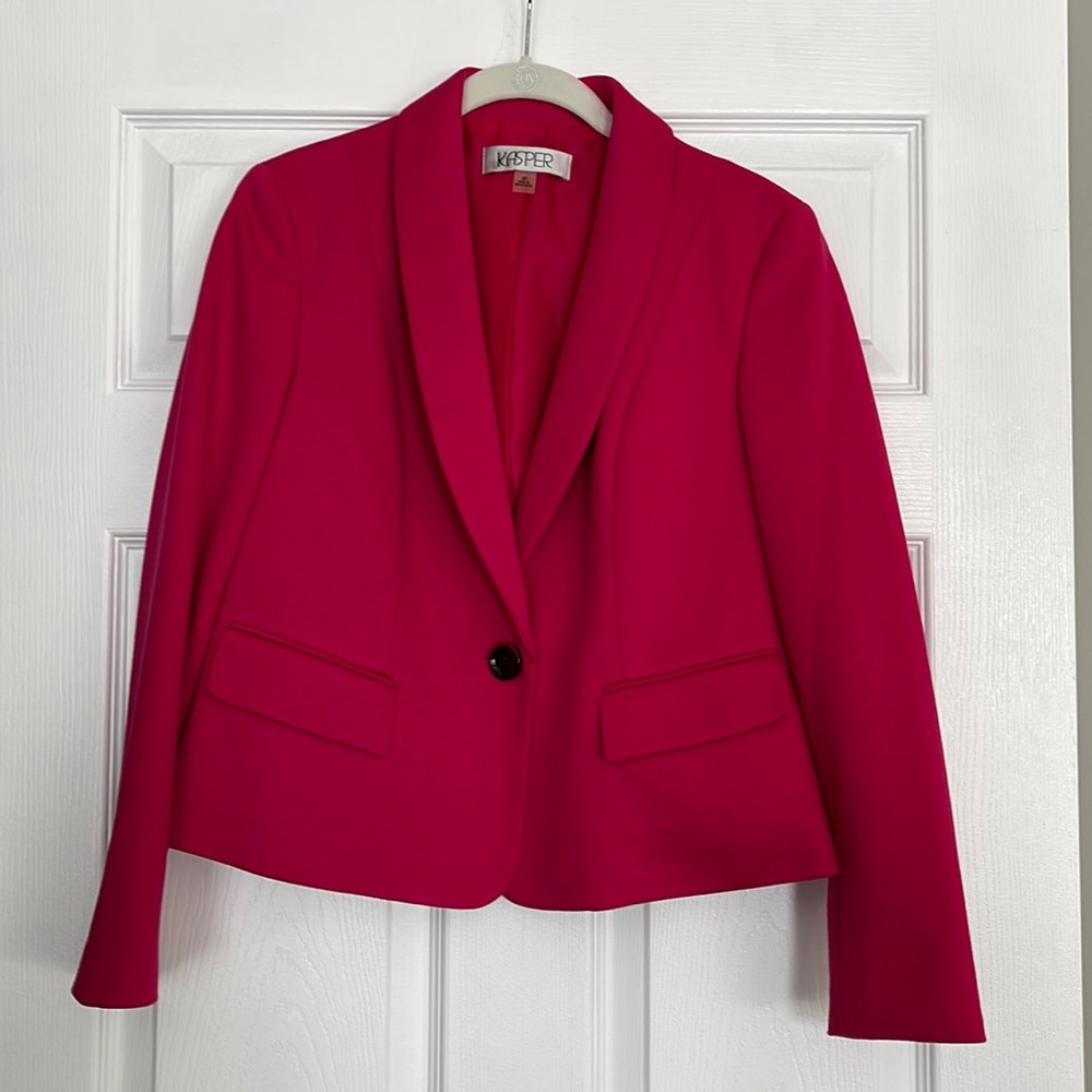 Kasper Knit Blazer